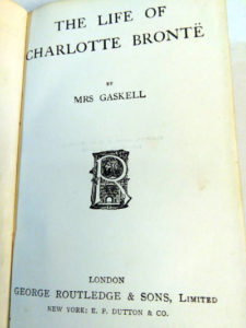 elizabeth gaskell the life of charlotte brontë